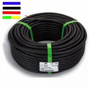 Gaine 20 préfilée 4g1,5 bleu-noir-rouge-vert jaune 100m 20020014 COURANT