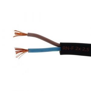 Cable souple RNF 2x2,5 au mètre