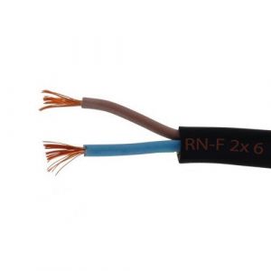 Cable souple RNF 2X6 au mètre