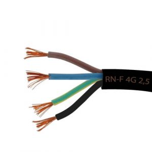 Cable souple RNF 3G1,5 RNF3G1.5 Bâtir Moins Cher