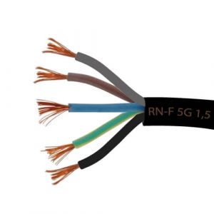 Cable souple RNF 3G1,5 RNF3G1.5 Bâtir Moins Cher