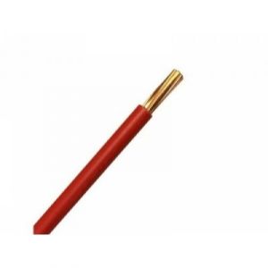 Fil électrique rigide H07VR 10mm² Rouge - Au mètre 
