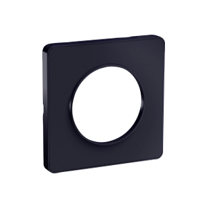 Plaque 1 poste Odace Touch - Anthracite - Schneider - S540802