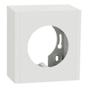 Boîte Saillie S920762 Odace Schneider 1 poste - Blanc craie
