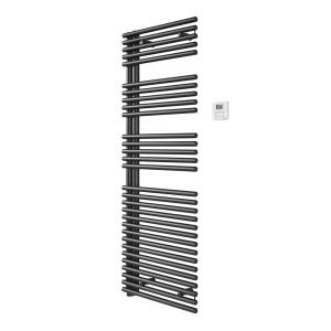 Sèche-serviette Soufflant ACOVA - REGATE Twist + Air électrique pivot à  gauche 1500W (500W+1000W) TXCL050-055IFS