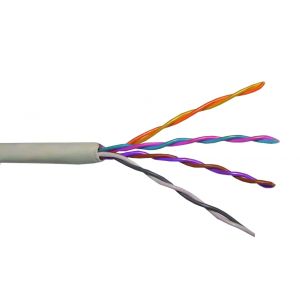 Gaine 20 préfilée RJ45 Grade 3 TV Cat 6 F/FTP 100m 200003 BATIR