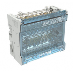  Répartiteur modulaire tétrapolaire 100A 10 départs - 6 modules 