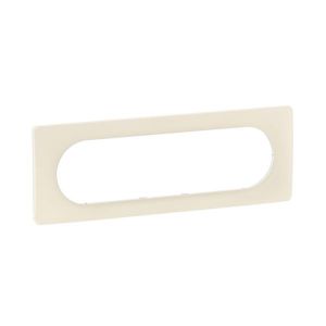 Plaque Céliane Blanc Amande 6/8 modules - CP1111