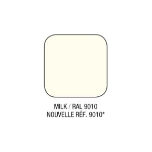 Option couleur MILK / RAL 9010