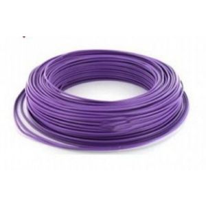 Fil H07VU 1.5mm² Violet en 100m - FIL000905