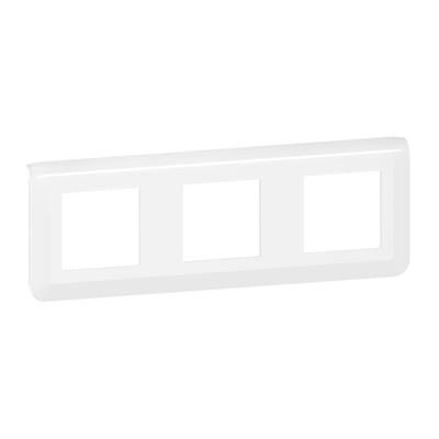  Plaque de finition horizontale Mosaic pour 3x2 modules blanc 078806L Legrand