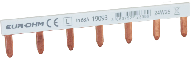 Peigne horizontal 63A 7 dents - 19093