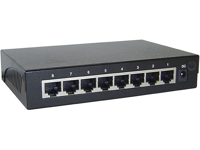 Switch 8 ports RJ45 100 Mbit