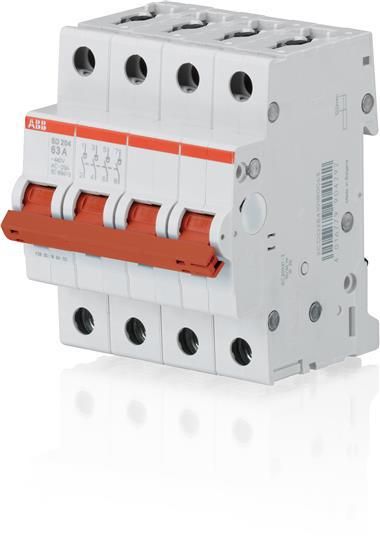 Inter sectionneur SD204 tétrapolaire 63A