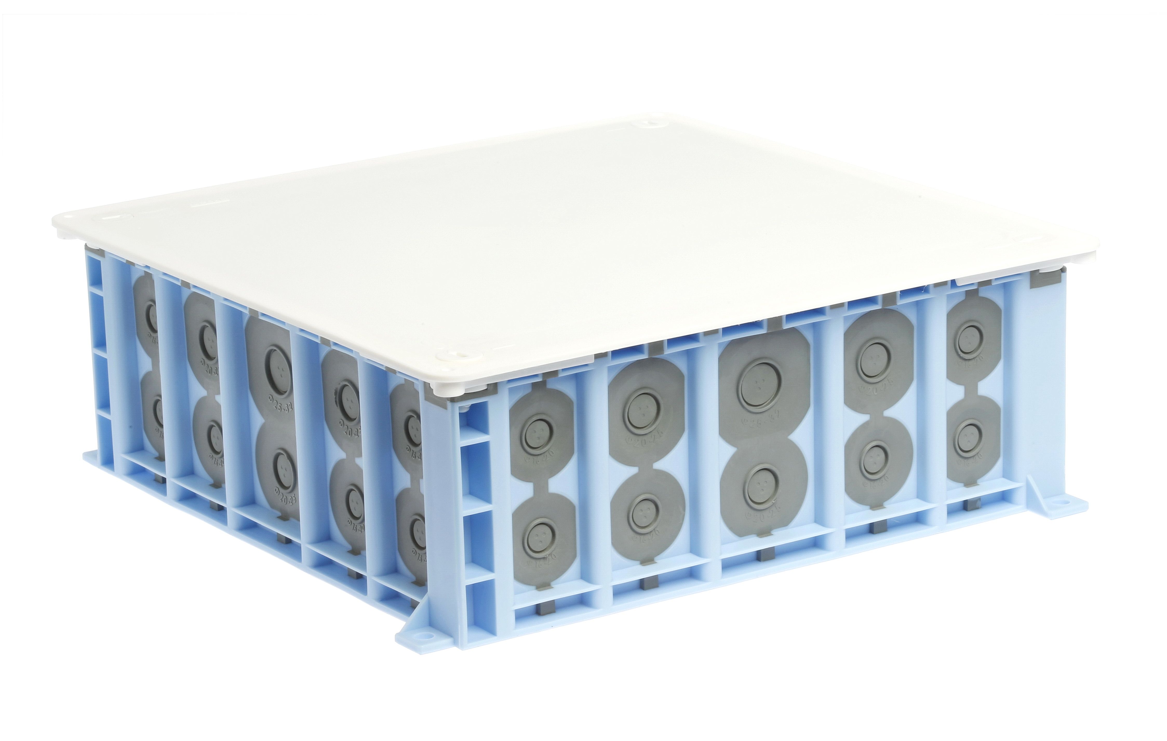 Bornes pour boîtes de dérivation H13,1 mm avec boîtier transparent