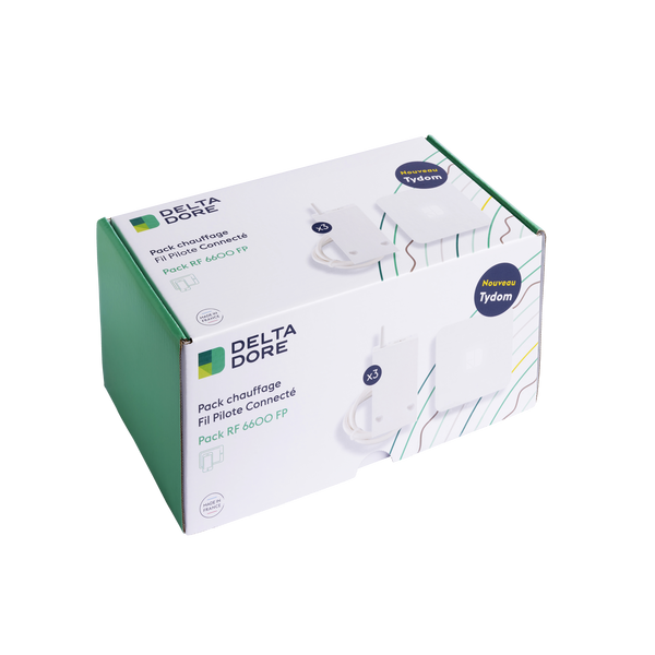 Pack connecté pour radiateurs électriques Fil Pilote RF 6600 FP