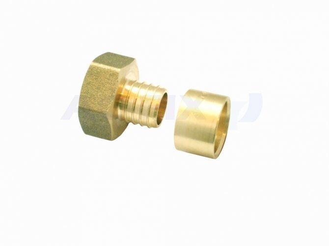 Raccord fixe femelle 16- 1/2 (15x21) - AC-FIX-FIX - 001.1612