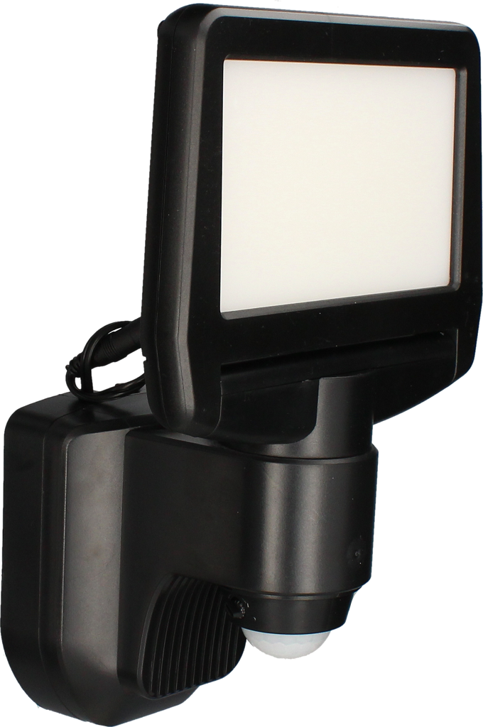 Projecteur solaire Arlux détecteur de mouvement Noir 4000K - 500577
