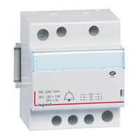 Transformateur pour sonnerie - 230 V / 24-12 V - 24-18 VA