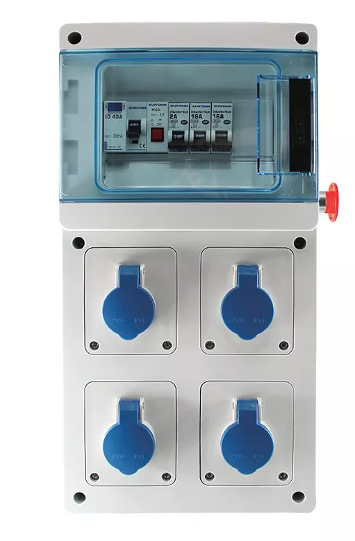 Coffret de chantier Eur'Ohm ip44 220V - 19200