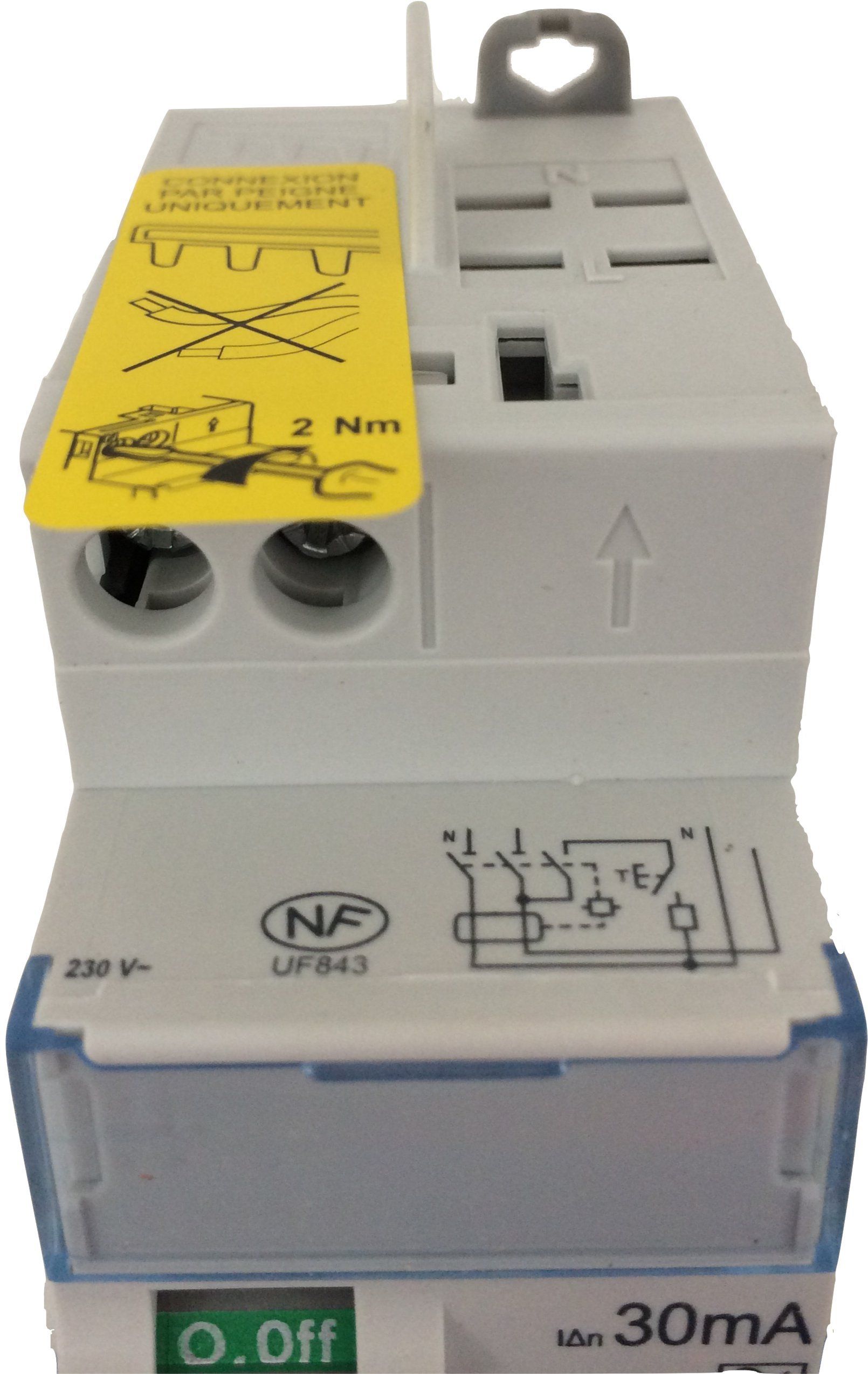 Legrand - Inter différentiel vis/auto 63A type A sans adaptateur - Départ haut - 411651