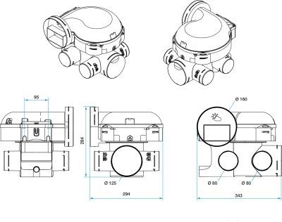 Kit VMC EasyHOME PureAIR Classic