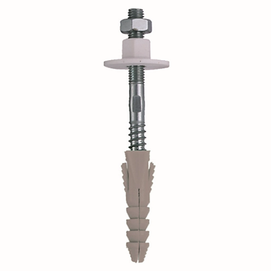 Fixation chauffe-eau pour paroi pleine
