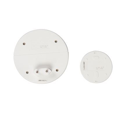 Kit Confort carillon sans fil et sonnette à brancher avec 15 mélodies - blanc - Legrand - 094254