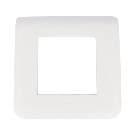 Plaque 1 poste Mosaic - Blanche - 078802 - Legrand