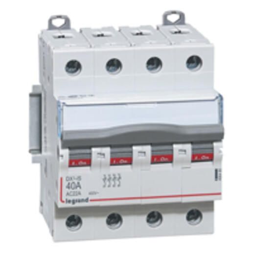 Interrupteur sectionneur tétrapolaire Legrand  40A - 406480