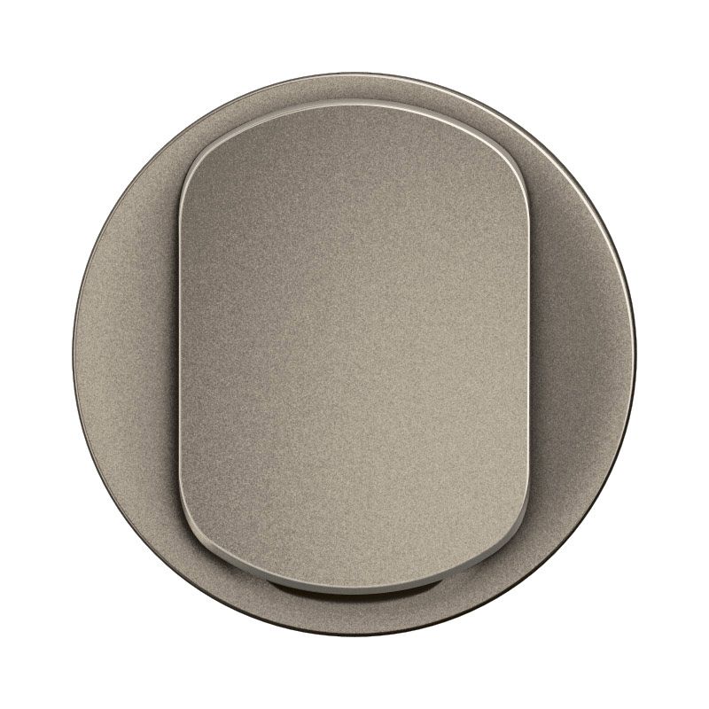 Enjoliveur pour interrupteur ou va-et-vient lumineux Céliane  Aluminium - CT1001 Legrand