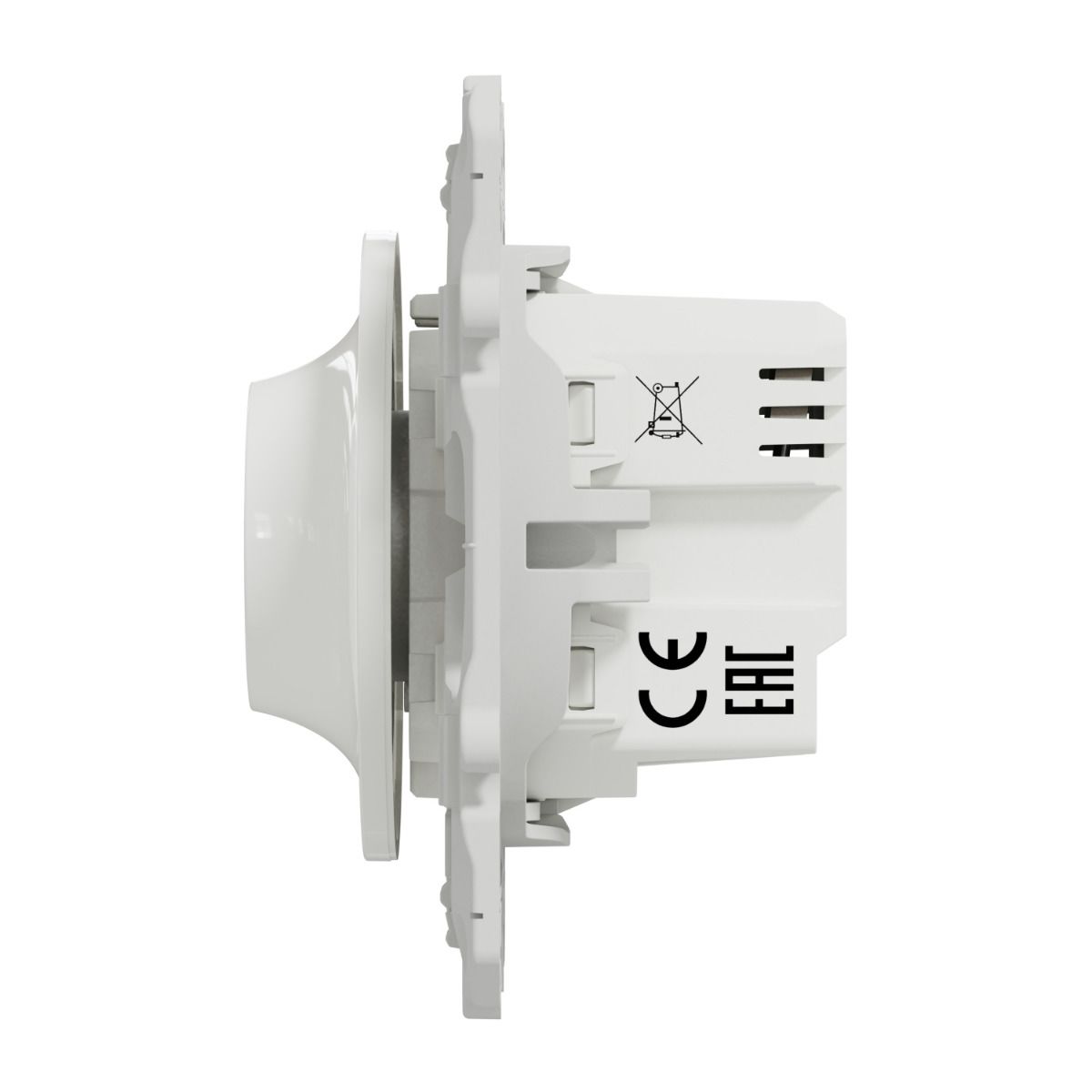 Variateur Odace - Blanc Manuel et Zigbee