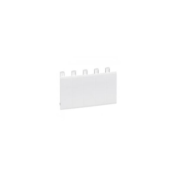 Obturateur blanc 5 modules - 001660 - Legrand
