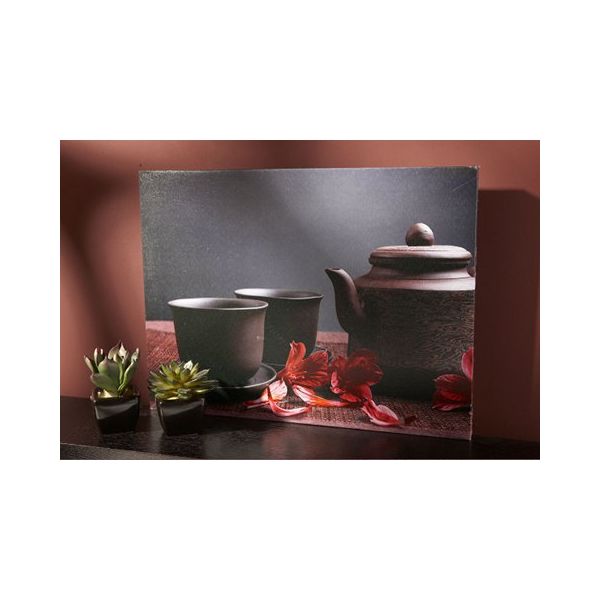 Toile service Thé Tamaris