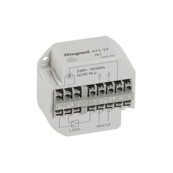 Relais Legrand pour commandes groupées de volets - 067622