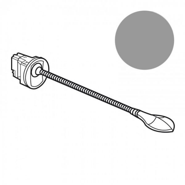 LEGRAND 067657 LED-Einbaustrahler – Schwenkbar, Dimmbar, 3,3W, 110 Lumen, 3000K