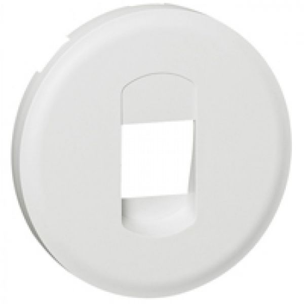 Enjoliveur prise haut-parleur simple - Blanc - 068211 - Legrand