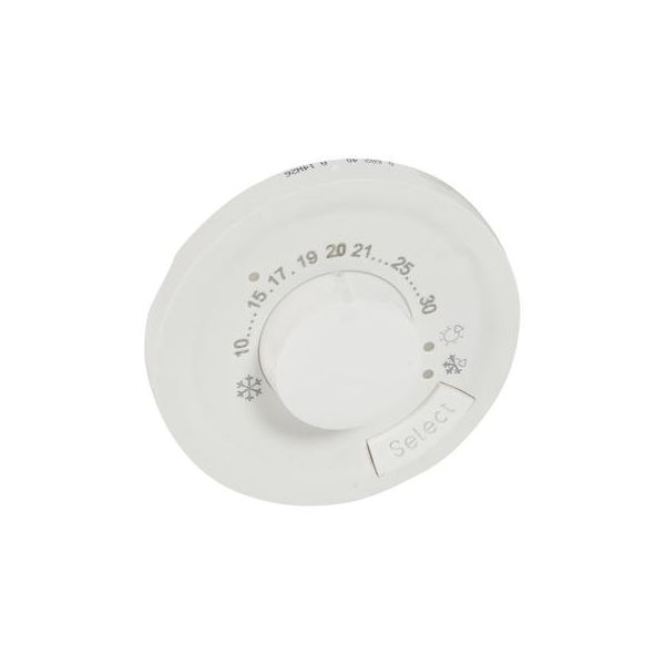 Enjoliveur thermostat d'ambiance - Blanc