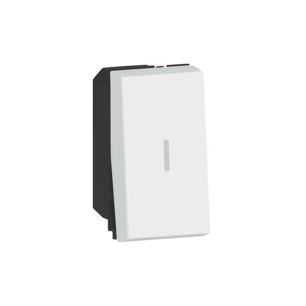 Interrupteur ou va-et-vient 20AX 250V~ Mosaic 1 module – blanc