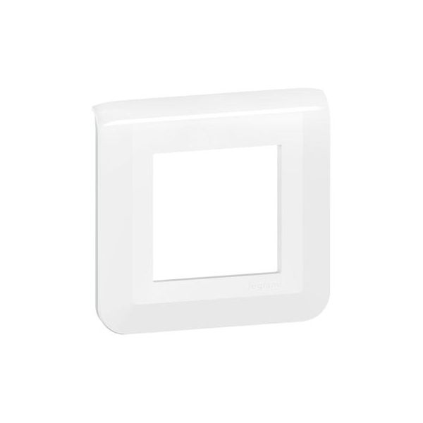  Plaque de finition Mosaic pour 2 modules blanc - 078802L - LEGRAND
