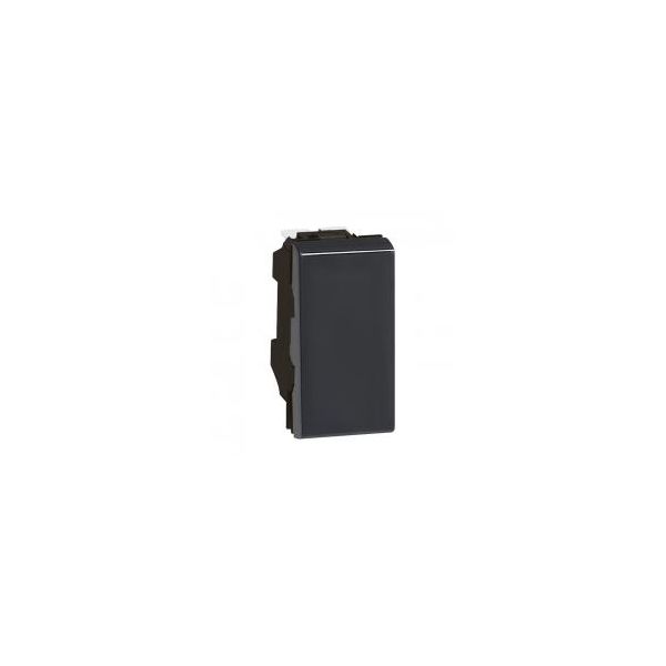 Poussoir 1 module Mosaic anthracite - 079130 - Legrand