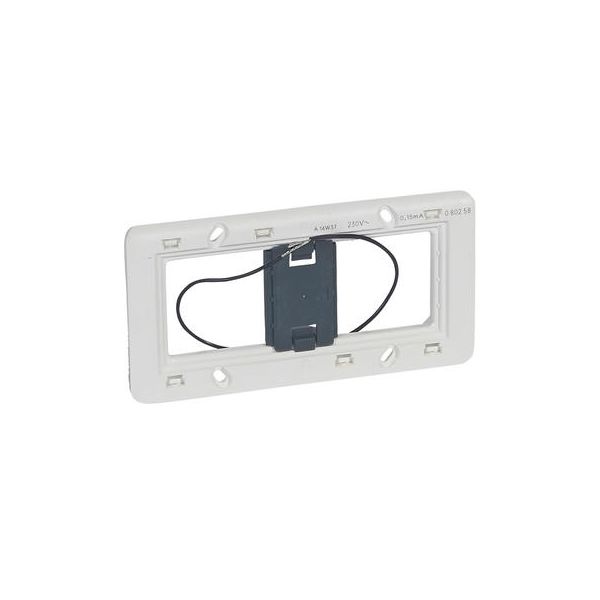 Support 2 postes lumineux horizontal