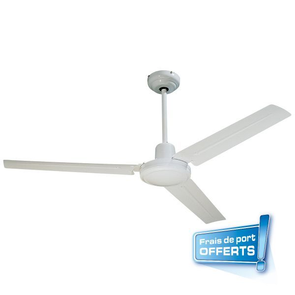Ventilateur plafond SEYCHELLES + fixations offertes FARELEK - 112416 - Matériel Neuf Emballage Abîmé