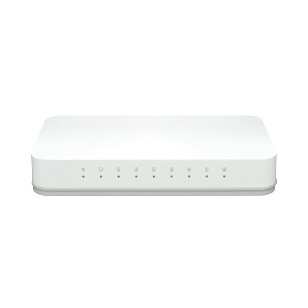 Switch informatique 8 ports RJ45 100 Mbit/s.