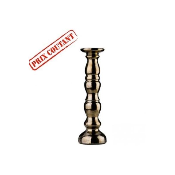 Bougeoir en céramique Bronze