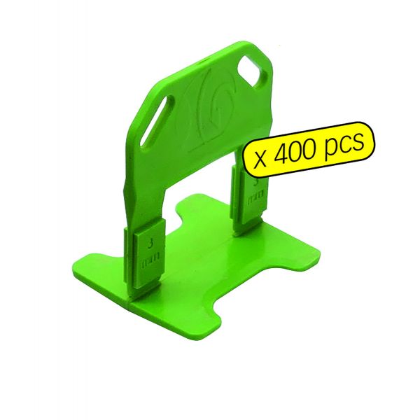  400 croisillons 3 mm autonivelants 180080 - MEJIX  Espacement régulier de 3 mm – pour une finition nette et homogène.