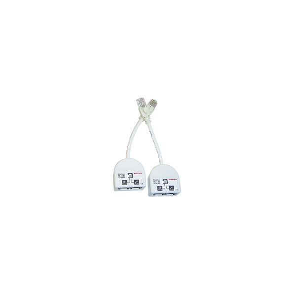 Kit doubleurs RJ45 Téléphone / Ethermet - Q168 - Michaud