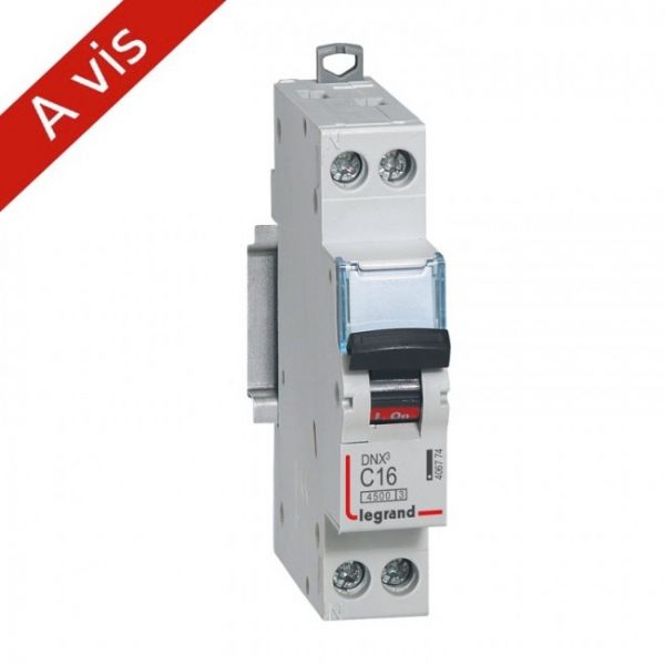 Disjoncteur Legrand DNX3 - Vis/Vis - 16A - 406774 - Legrand