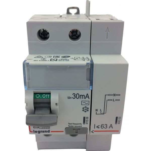 inter differentiel 63a type ac legrand