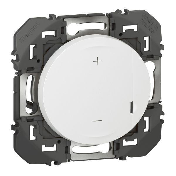 Interrupteur variateur Dooxie référence 600060A Legrand (2 fils sans neutre 125W LED).